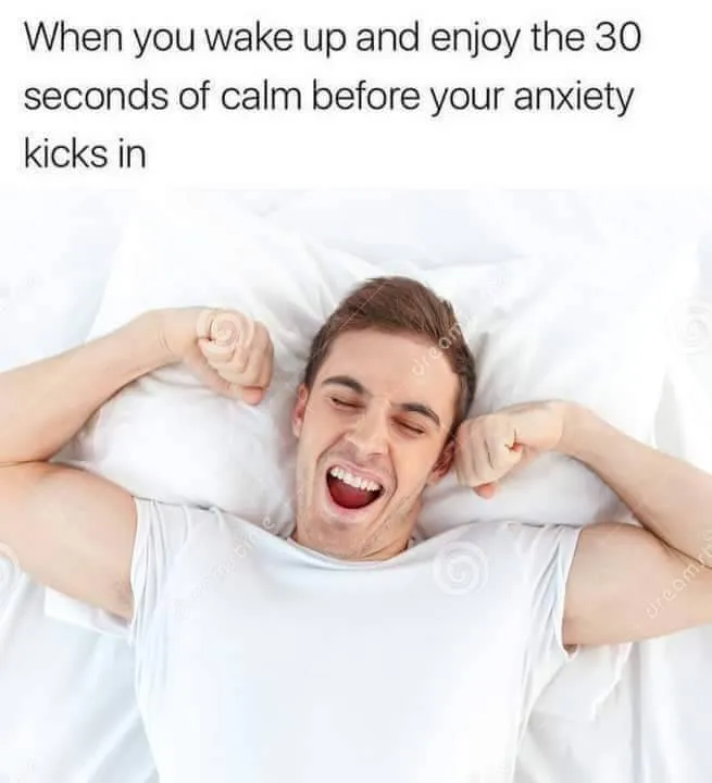 A meme about anxiety.