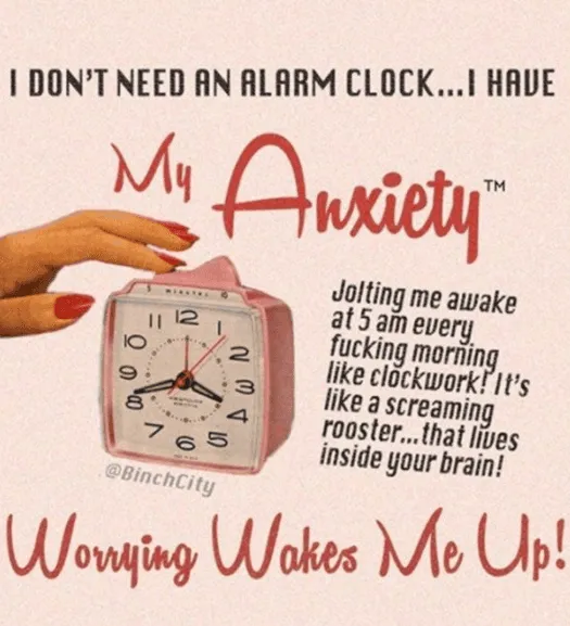 A meme about anxiety.
